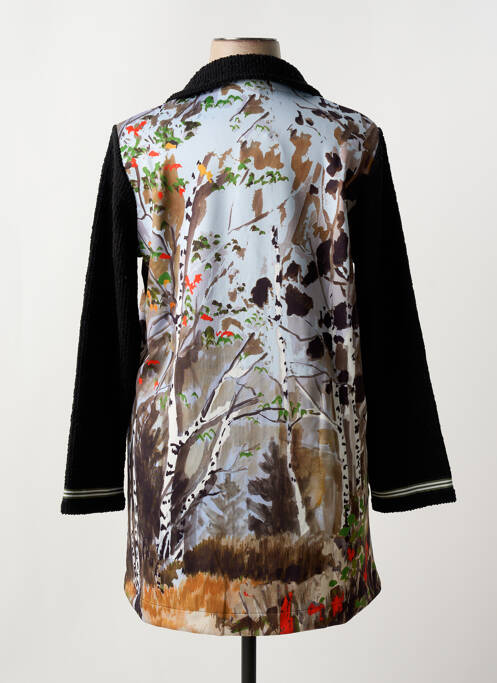 Gilet manches longues noir MALOKA femme