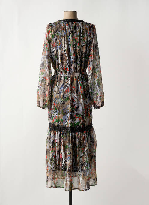 Robe longue noir MALOKA femme