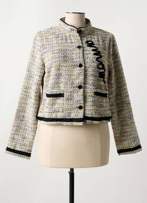 Veste casual beige MALOKA pour femme