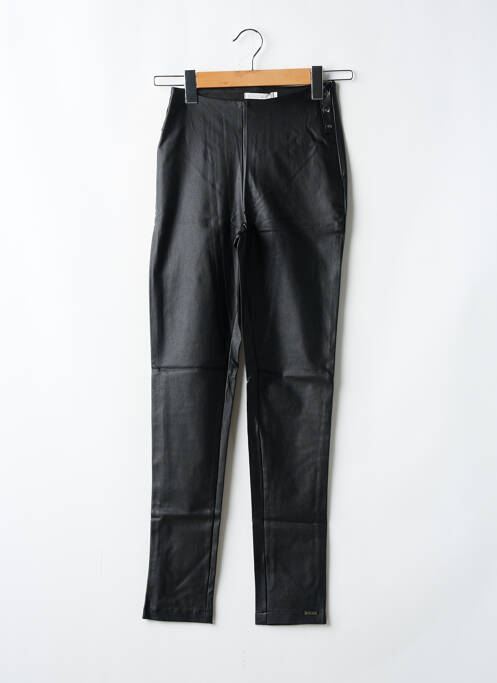 Pantalon slim noir MALOKA pour femme