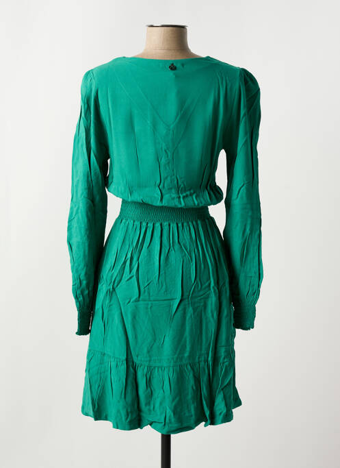 Robe courte vert MALOKA femme