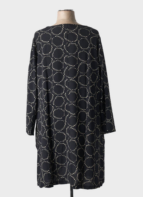 Robe mi-longue noir G!OZE femme