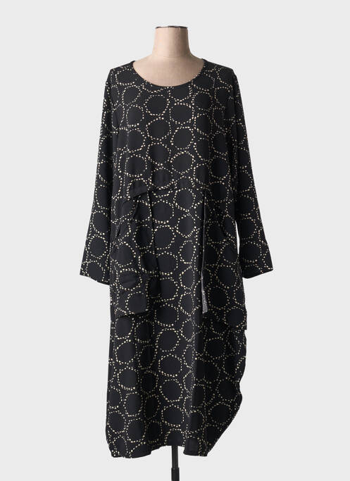 Robe longue noir G!OZE pour femme