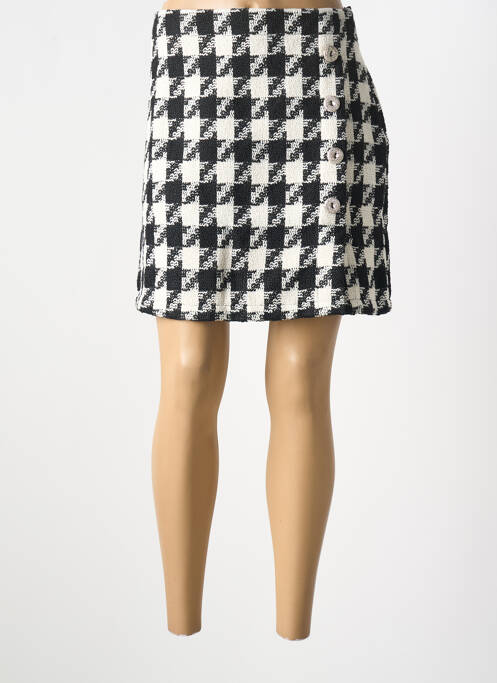 Jupe courte blanc MALOKA pour femme