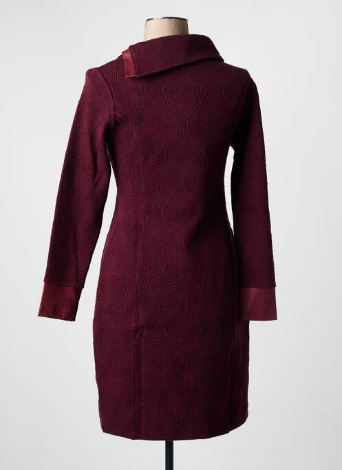 Robe mi-longue rose MALOKA femme