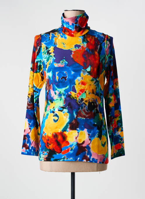 T-shirt bleu MALOKA pour femme