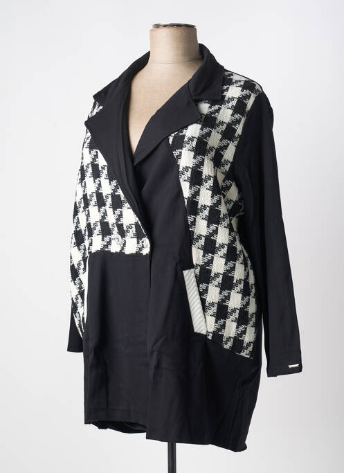 Gilet manches longues noir MALOKA femme