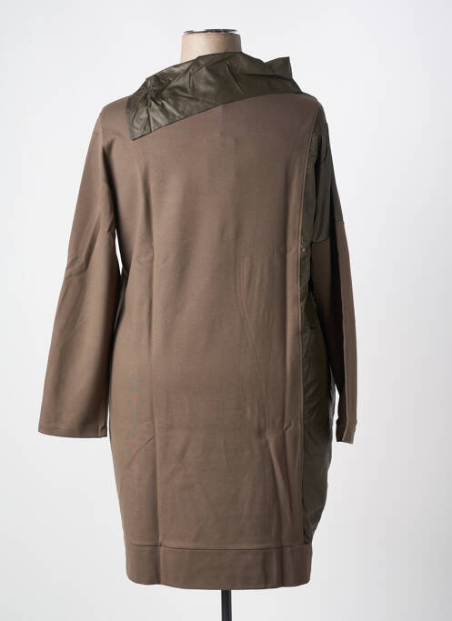Robe mi-longue kaki MALOKA femme
