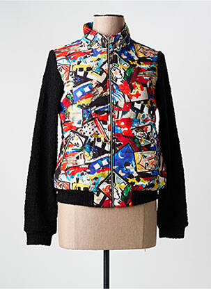 Veste casual noir MALOKA pour femme