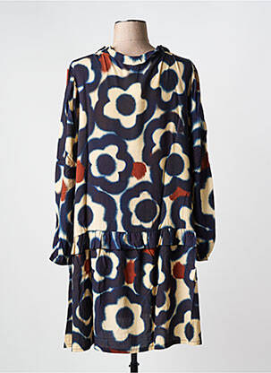 Robe mi-longue bleu G!OZE femme