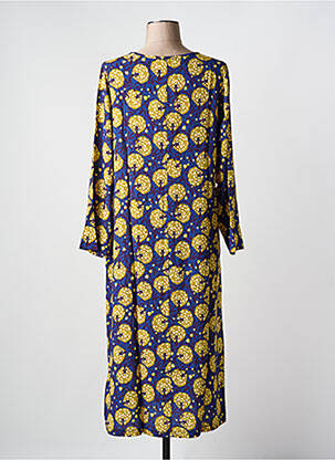 Robe longue bleu G!OZE femme