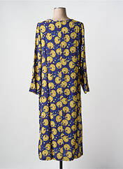 Robe longue bleu G!OZE pour femme seconde vue