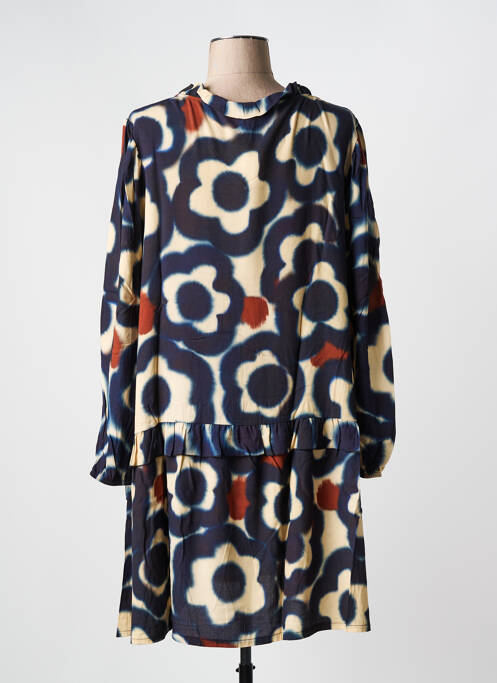 Robe mi-longue bleu G!OZE femme