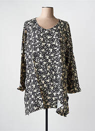 Tunique manches longues noir G!OZE femme
