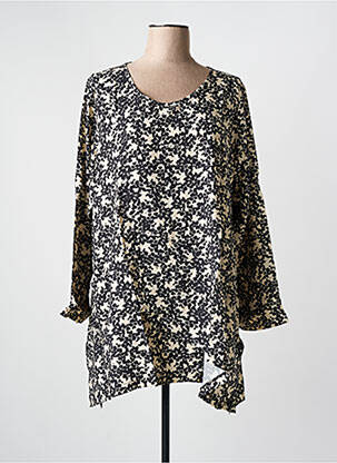 Tunique manches longues noir G!OZE pour femme