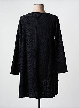 Pull tunique noir G!OZE femme