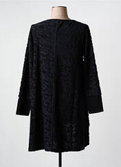 Pull tunique noir G!OZE pour femme seconde vue
