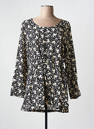 Tunique manches longues noir G!OZE pour femme