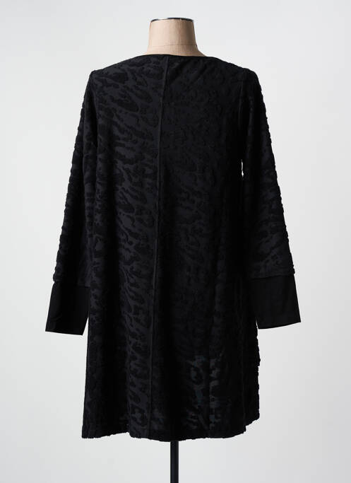 Pull tunique noir G!OZE femme