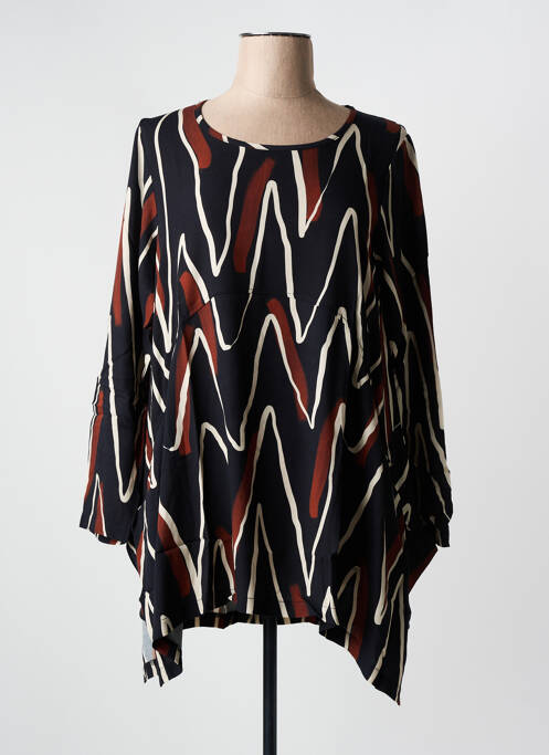 Tunique manches longues noir G!OZE pour femme