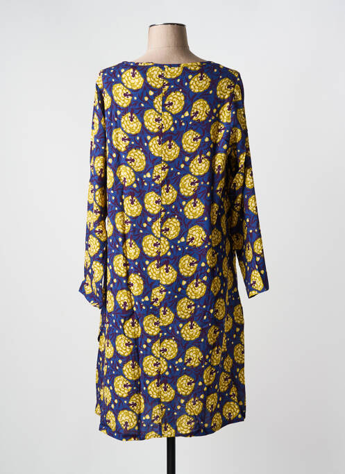 Robe mi-longue bleu G!OZE femme