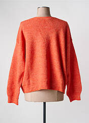 Gilet manches longues orange VILA pour femme seconde vue