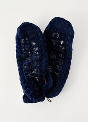 Chaussons/Pantoufles bleu SARENZA pour femme seconde vue