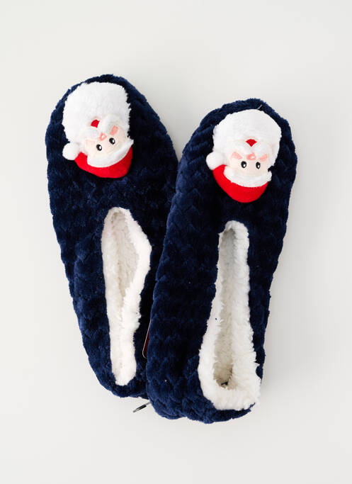 Chaussons/Pantoufles bleu SARENZA pour femme