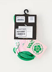 Chaussettes vert VANS pour femme seconde vue
