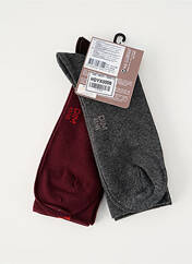 Chaussettes rouge DIM pour homme seconde vue