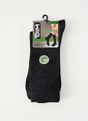 Chaussettes gris DIM pour unisexe seconde vue