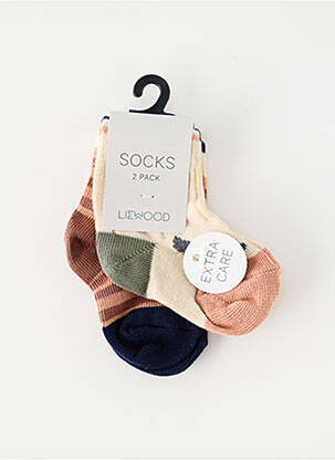 Chaussettes marron LIEWOOD pour garçon
