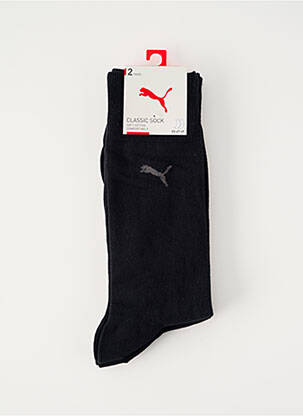Chaussettes noir PUMA pour homme