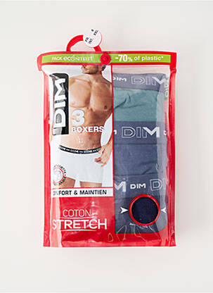 Boxer bleu DIM pour homme