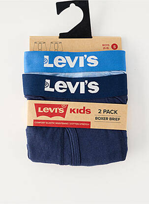 Boxer bleu LEVIS pour garçon