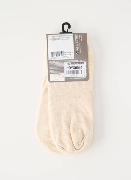 Chaussettes beige DIM homme