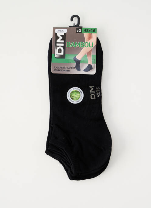 Chaussettes noir DIM pour homme