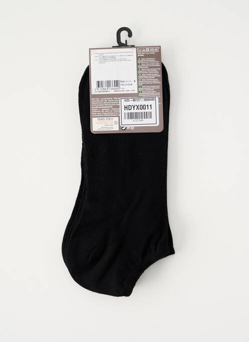 Chaussettes noir DIM homme