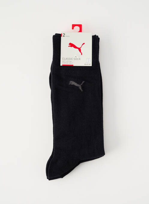Chaussettes noir PUMA pour homme