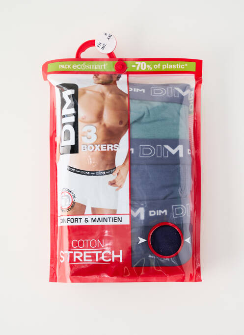Boxer bleu DIM pour homme