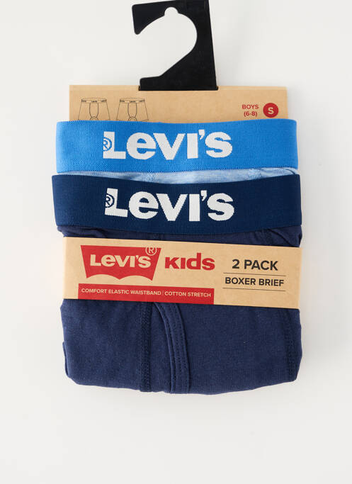 Boxer bleu LEVIS pour garçon
