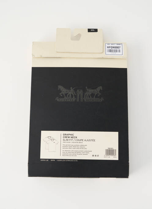 T-shirt blanc LEVIS homme