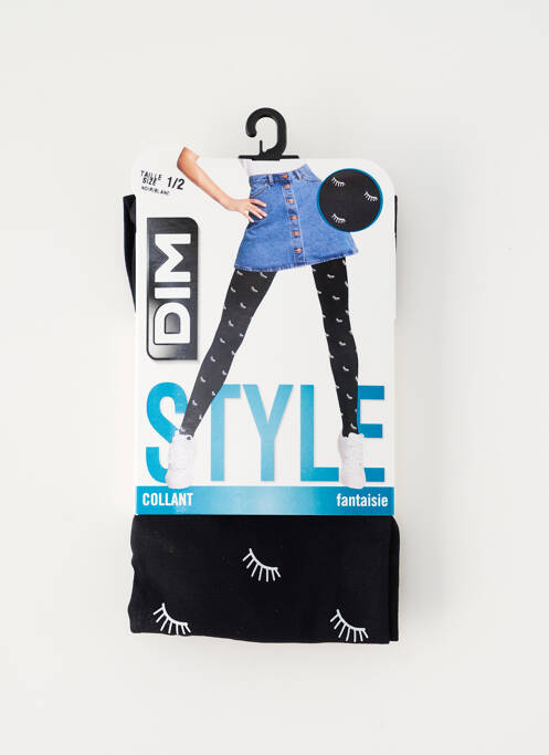 Collants noir DIM pour femme