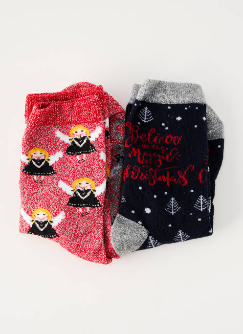 Chaussettes rouge SARENZA enfant