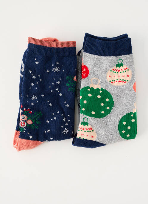 Chaussettes bleu SARENZA femme