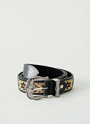 Ceinture noir WILD pour femme