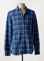 Chemise manches longues bleu SCOTCH & SODA pour homme seconde vue