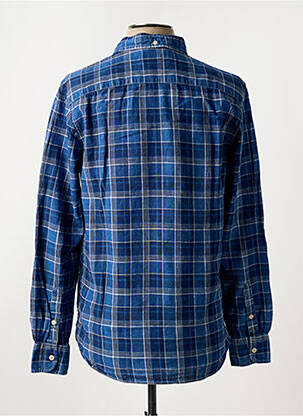Chemise manches longues bleu SCOTCH & SODA homme