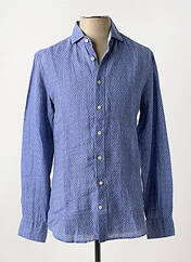 Chemise manches longues bleu HACKETT pour homme seconde vue
