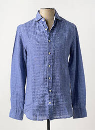 Chemise manches longues bleu HACKETT homme